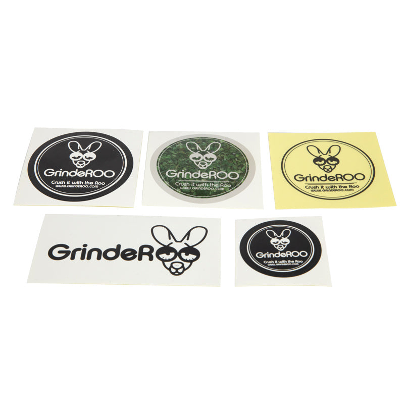 GrindeROO Sticker Pack (5pcs)