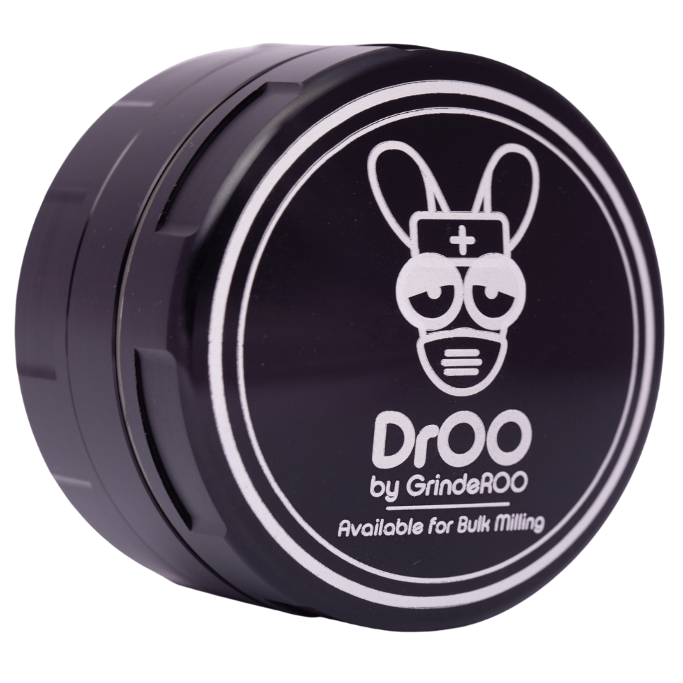 Threadless 3 Piece 'DRoo' 55mm Herb Grinder
