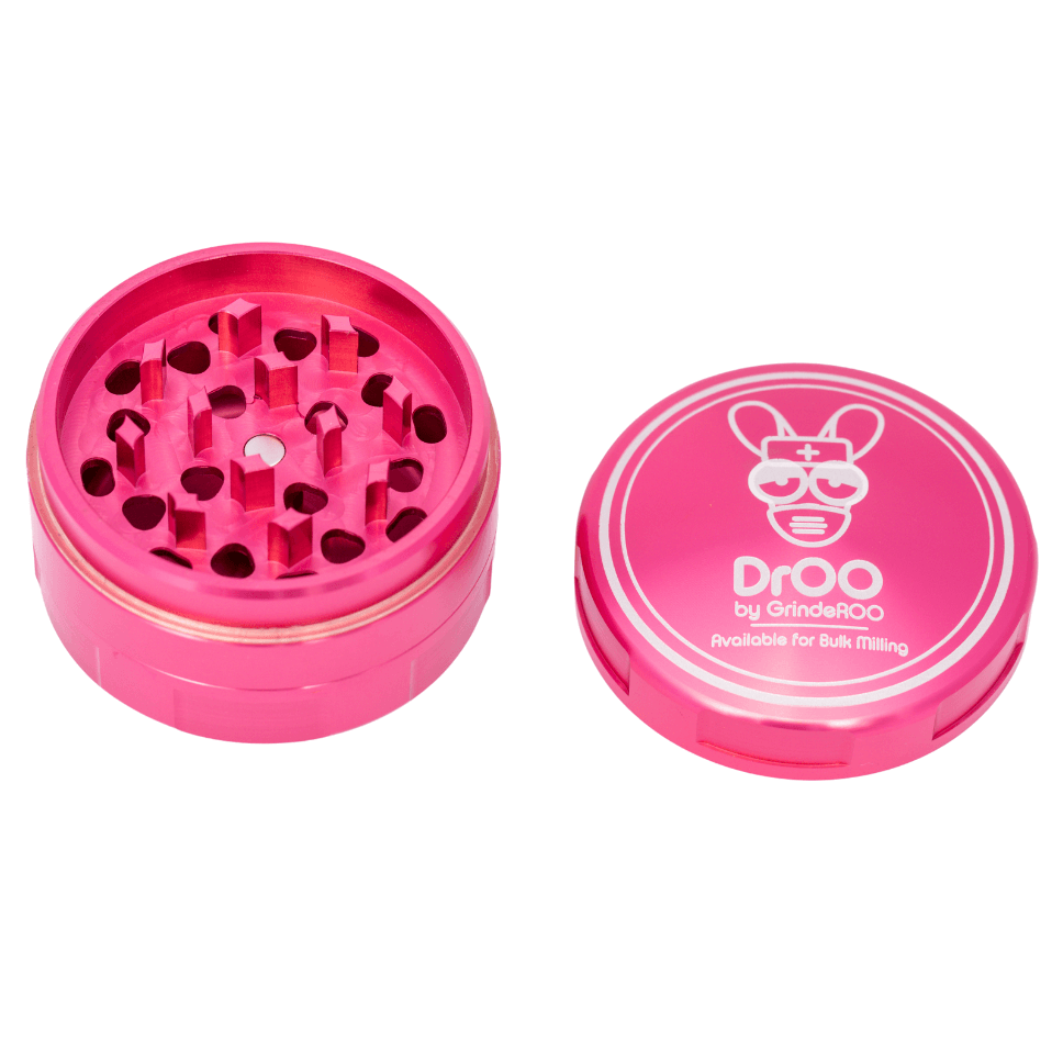 Threadless 3 Piece 'DRoo' 55mm Herb Grinder