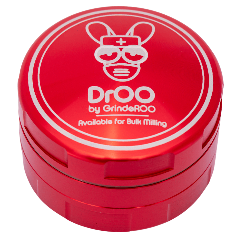 Threadless 3 Piece 'DRoo' 55mm Herb Grinder