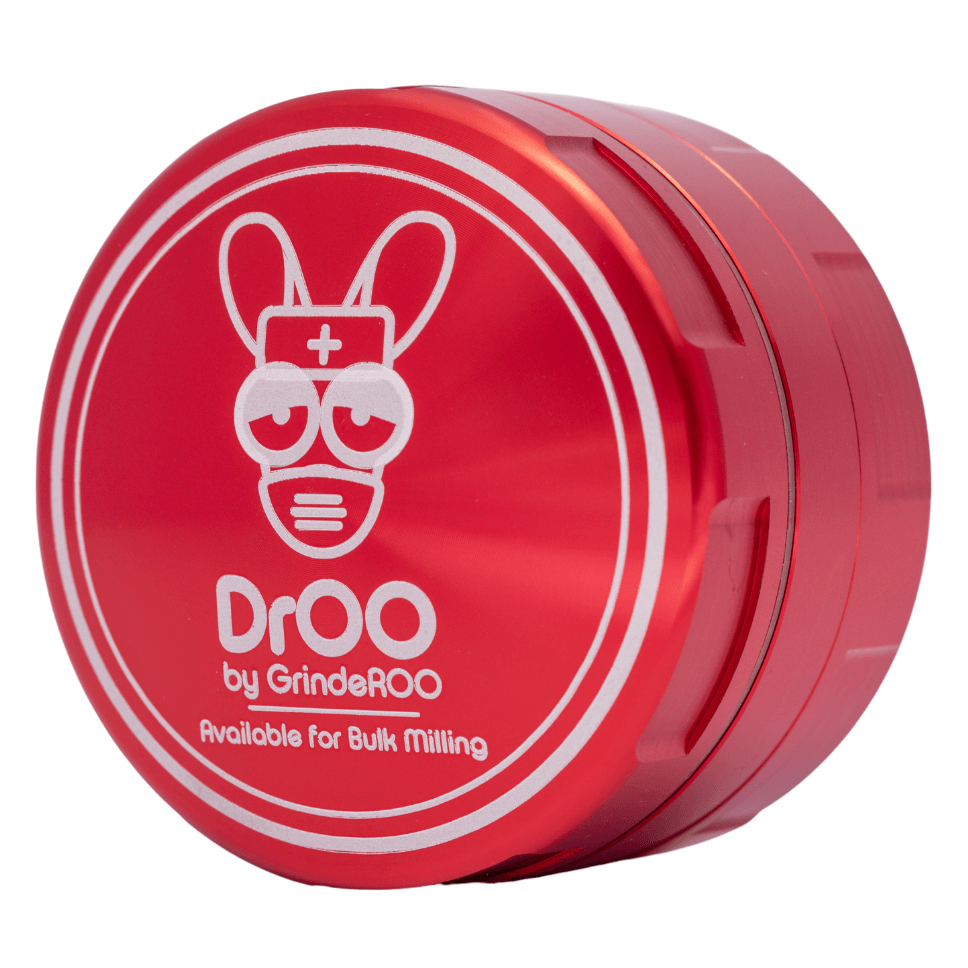 Threadless 3 Piece 'DRoo' 55mm Herb Grinder