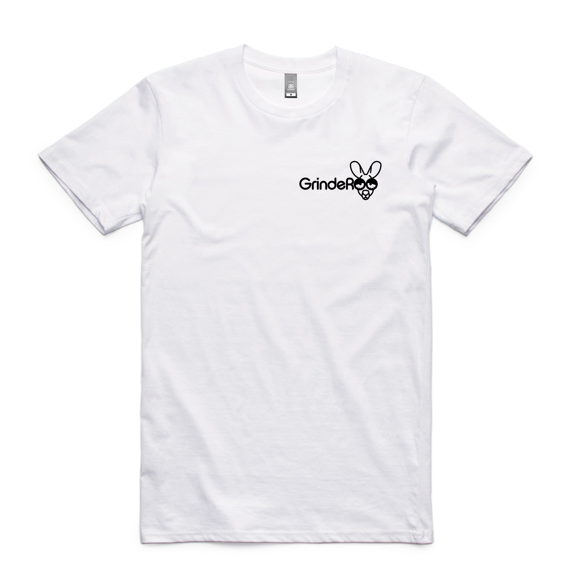 The OG GrindeROO Logo Tee - White