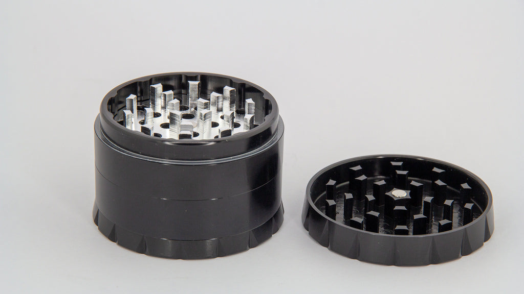 GrindeROO 4 Piece Premium Metal Herb Grinder - The 'OG'