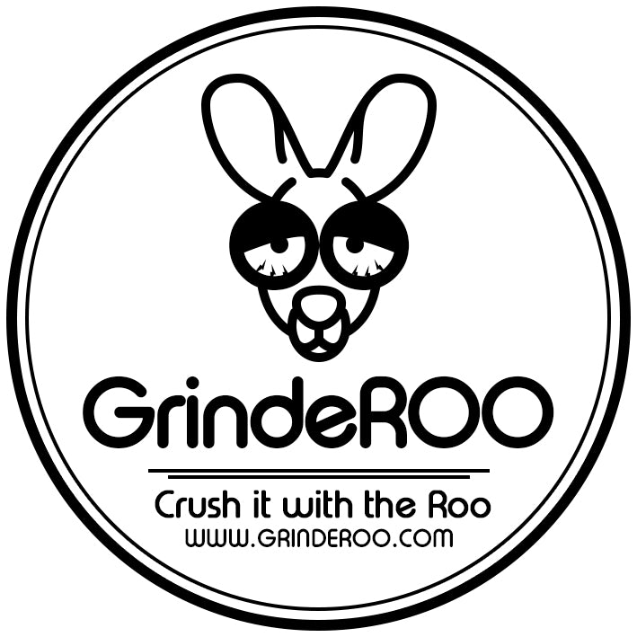 GrindeROO Logo AsColour Muscle Tee - Black