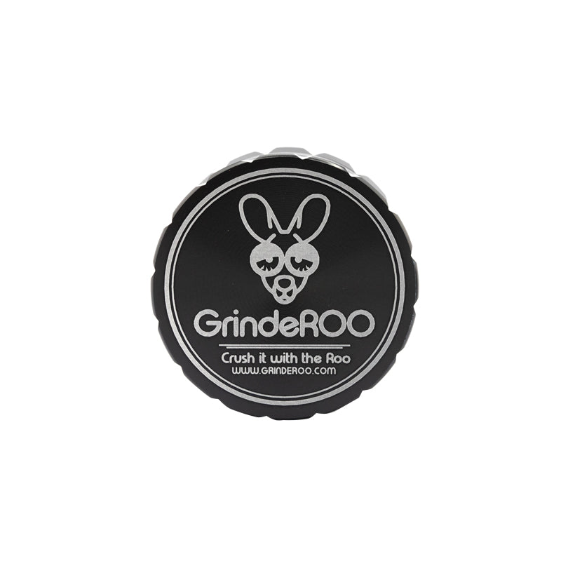 GrindeROO 4 Piece Premium Metal Herb Grinder - The 'OG'