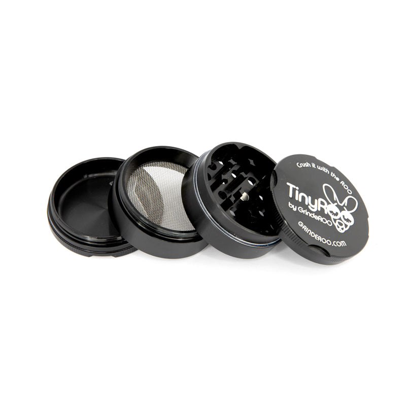 TinyROO 4pc Premium Metal Herb Grinder