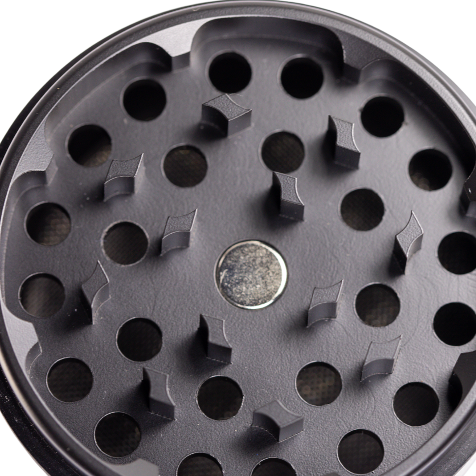 Stainless Steel 'MightyROO' Herb Grinder 63mm - Fifth Edition