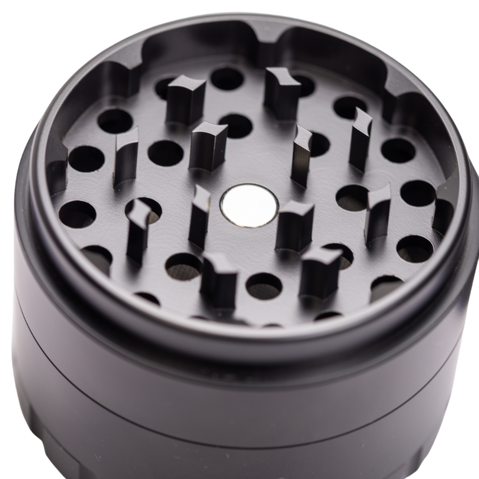 Stainless Steel 'MightyROO' Herb Grinder 63mm - Fifth Edition