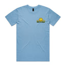GrindeROO Ease The Grind RooVille – Men's Tee | Carolina Blue