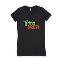 GrindeROO Grind Crew – Women's Tee | Black