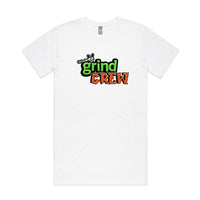 GrindeROO Grind Crew – Men's Tee | White