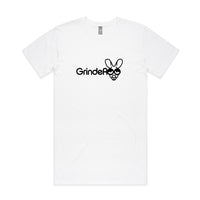 GrindeROO Big Logo – Men's Tee | White
