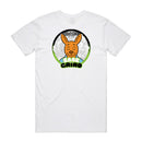 GrindeROO Ease The Grind – Men's Tee | White