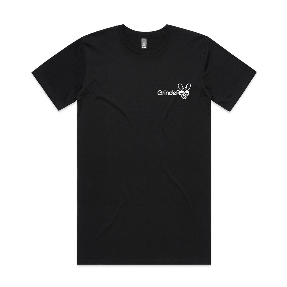 GrindeROO Ease The Grind – Men's Tee | Black