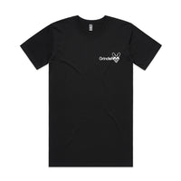 GrindeROO Ease The Grind – Men's Tee | Black