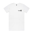 GrindeROO Ease The Grind – Men's Tee | White