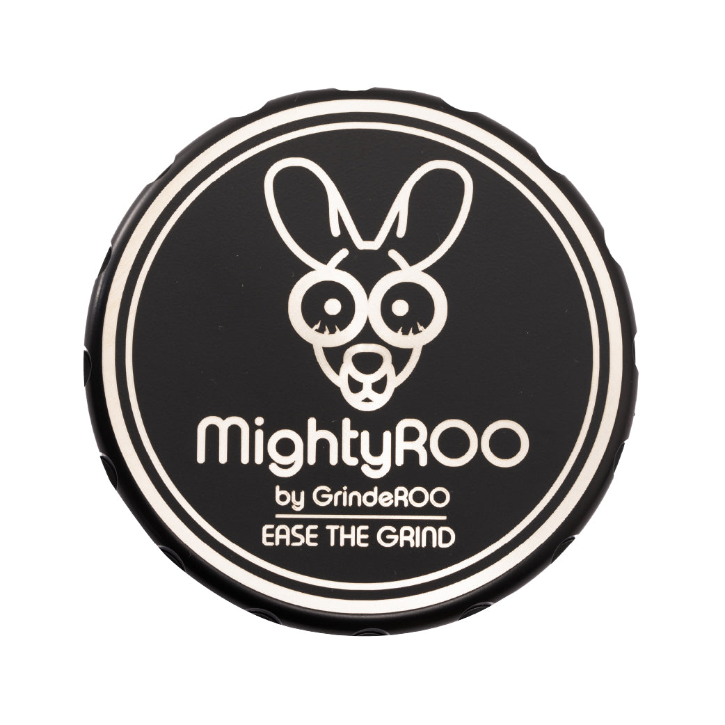Stainless Steel 'MightyROO' Herb Grinder 63mm - Fifth Edition