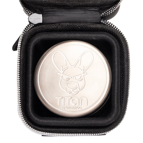 Titan GrindeROO – Ultra-Premium Threadless Titanium Grinder