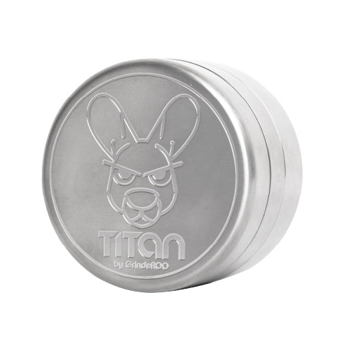 Titan GrindeROO – Ultra-Premium Threadless Titanium Grinder
