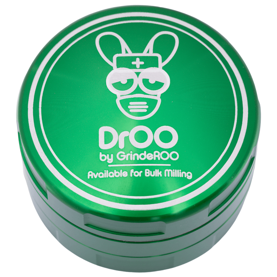 Threadless 3 Piece 'DRoo' 55mm Herb Grinder