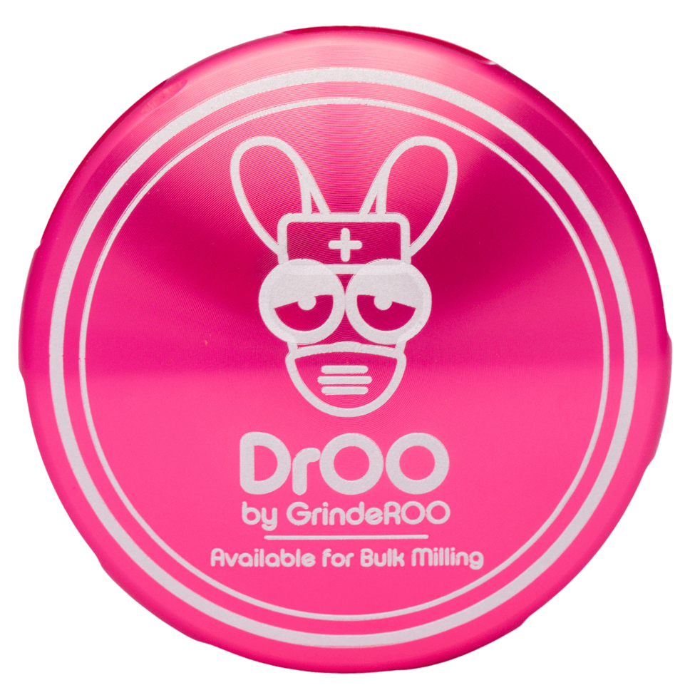 Threadless 3 Piece 'DRoo' 55mm Herb Grinder – GrindeROO