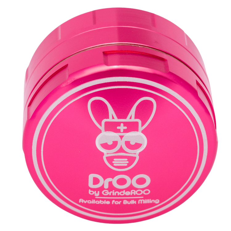 Threadless 3 Piece 'DRoo' 55mm Herb Grinder GrindeROO