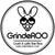 GrindeROO Logo AsColour Muscle Tee - White